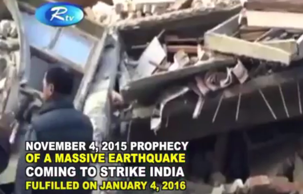 India-Earthquake-2016-Prophecy-Fulfilled-Prophet-Dr.Owuor